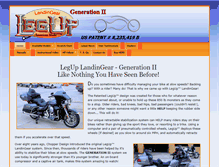 Tablet Screenshot of landingear.com
